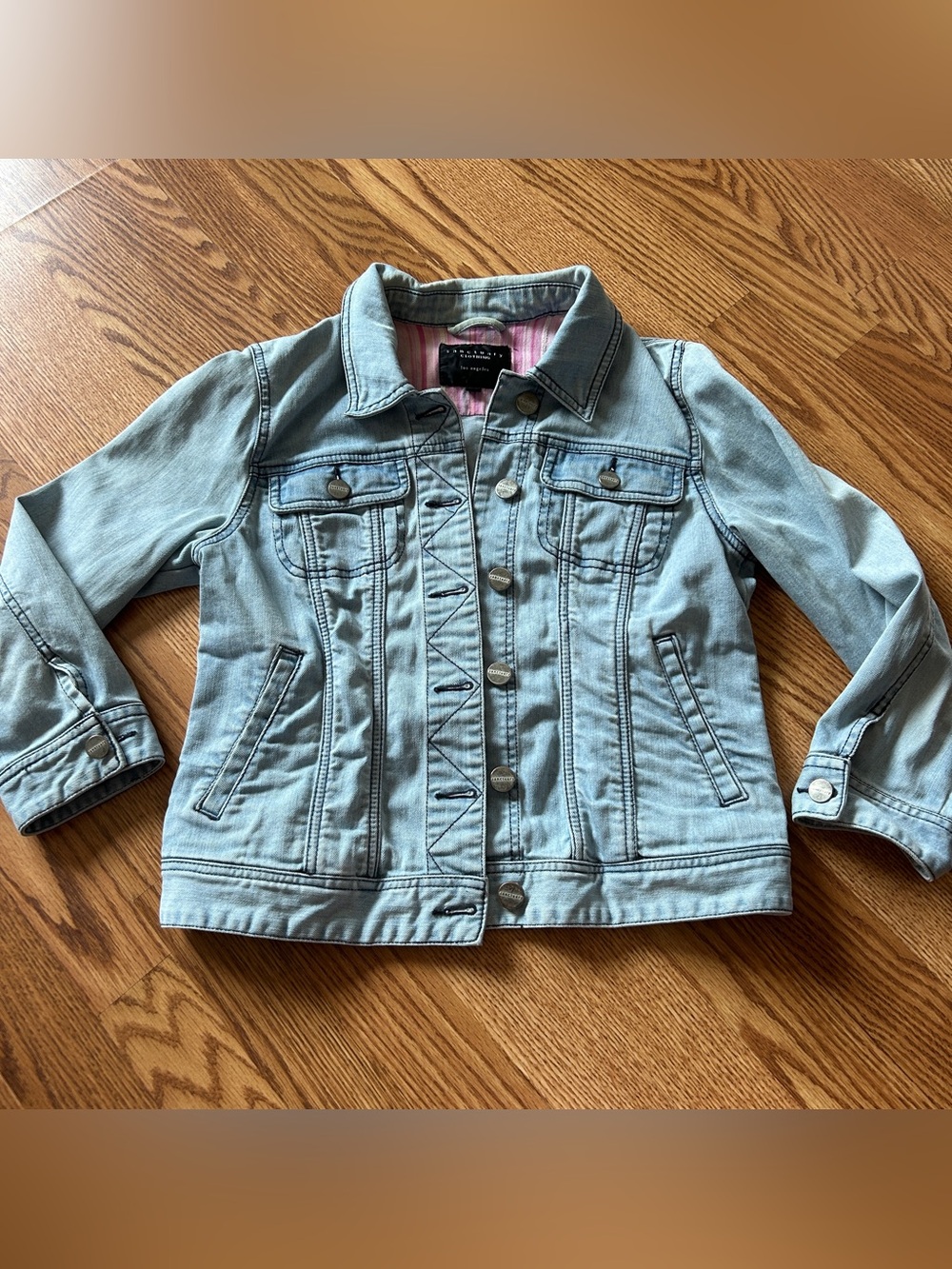 Sanctuary clothing lightwash jean jacket